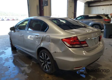 2015 Honda Civic Ex-L z USA, uszkodzony, nr VIN 19XFB2F98FE201182